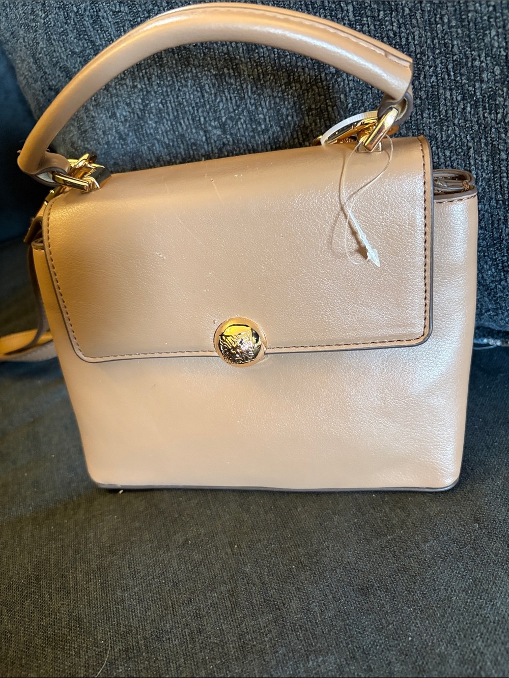Anne Klein Taupe Top-Handle Women’s Bag - Unbranded